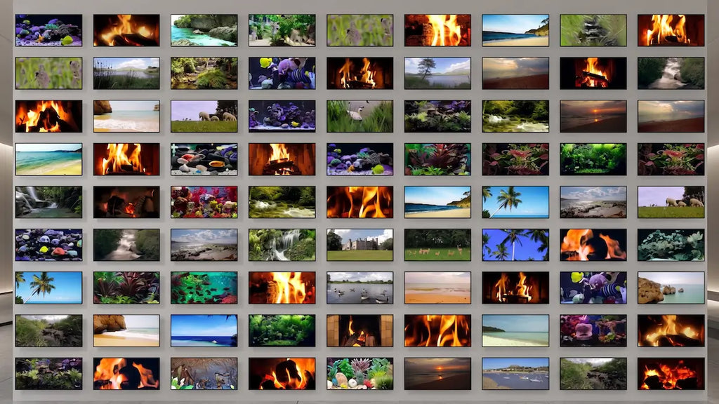 Living Displays - The Full Collection of 150 TV Screensavers