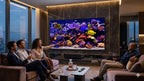best selling 4K digital aquarium The Living Coral is great for dinner parties, dentists and any workplace.