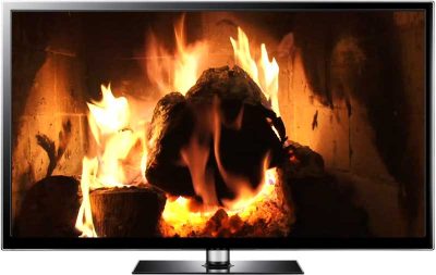 TV fireplace