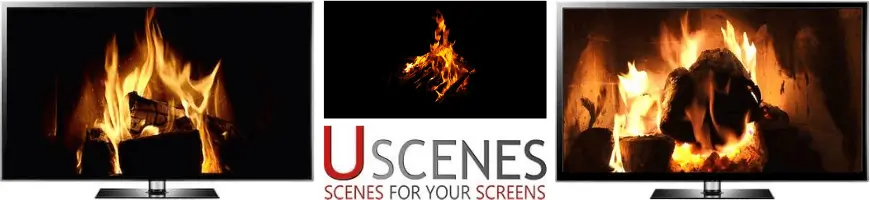 Christmas Fireplace Screensaver